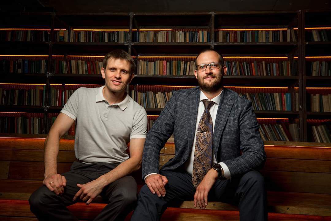 На фото: Сергій Кожедуб. Володимир Скочко.